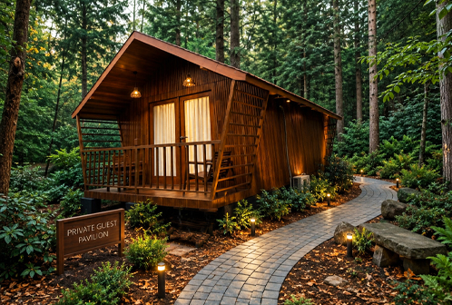 Private Guest Pavilions